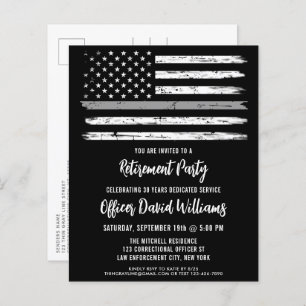 Budget Black Grey Correctional Officer Retirement