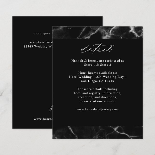 Budget Black Marble Details (Front/Back)