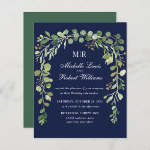 BUDGET Blue FLORAL Arch Summer Spring wedding