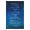 Budget Blue Starry Night Sky White Stars Wedding