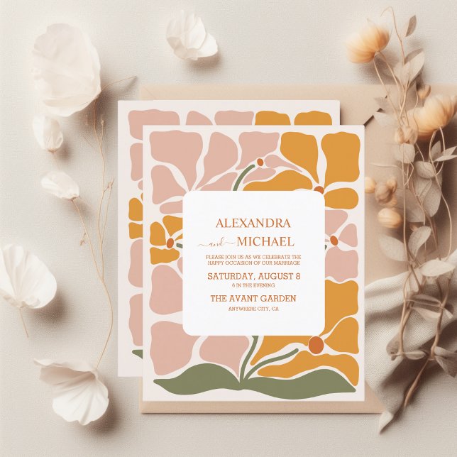 Budget Boho Chic Retro Floral Wedding (Creator Uploaded)