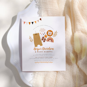 Budget Boho Clothes & Rainbow Boy Baby Shower