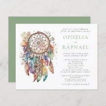 Budget Boho Colourful Dreamcatcher Wedding Sage