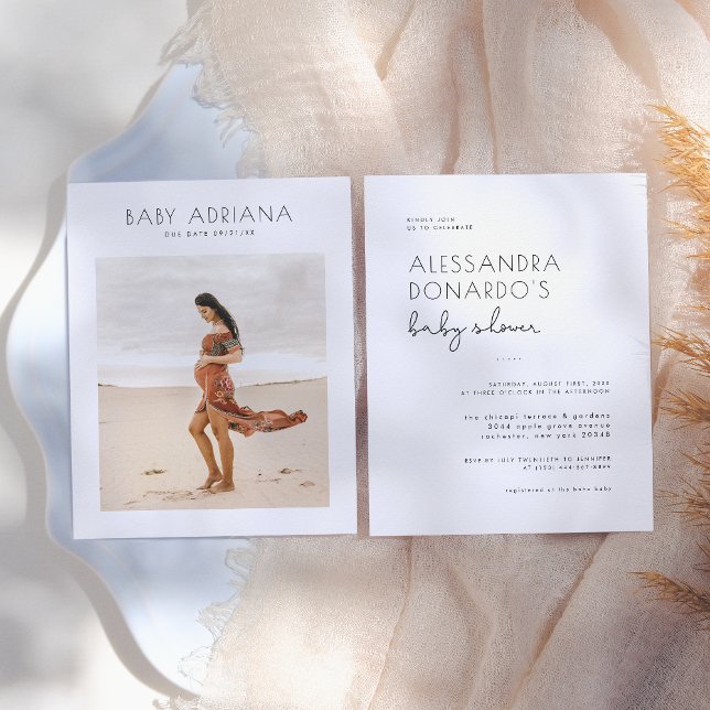 Budget Boho Elegant Pregnancy Photo Baby Shower (Creator Uploaded)