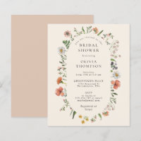 Budget Boho Summer Wildflower Arch Bridal Shower