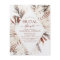 Budget Boho Terracotta Pampas Grass Bridal Shower