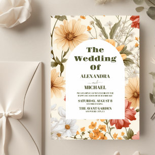 Budget Boho Wildflower Botanical Wedding