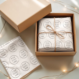 Budget Branded Your Logo Business Packaging Tissue Paper