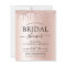 Budget Bridal Shower Blush Pink Glitter