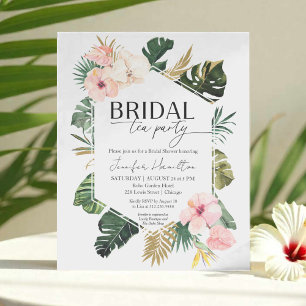 Budget Bridal tea Party Bridal Shower Invitation