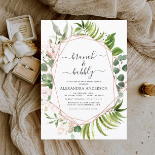 Budget Brunch & Bubbly Bridal Shower Greenery