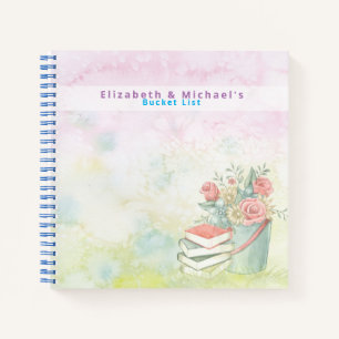 BUDGET Bucket List Couples Adventure Keepsake Notebook