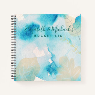 BUDGET Bucket List Couples Adventure Keepsake Notebook