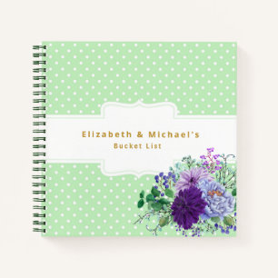 BUDGET Bucket List Couples Adventure Keepsake Notebook