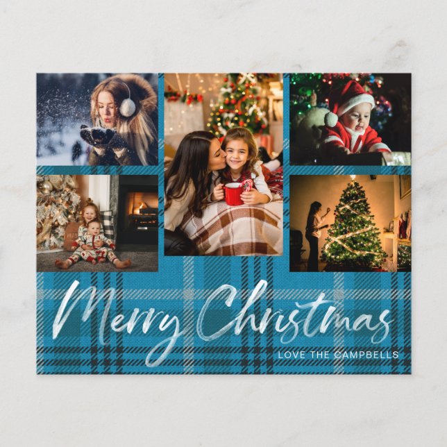 Budget Buffalo Check Blue Plaid Flyer (Front)