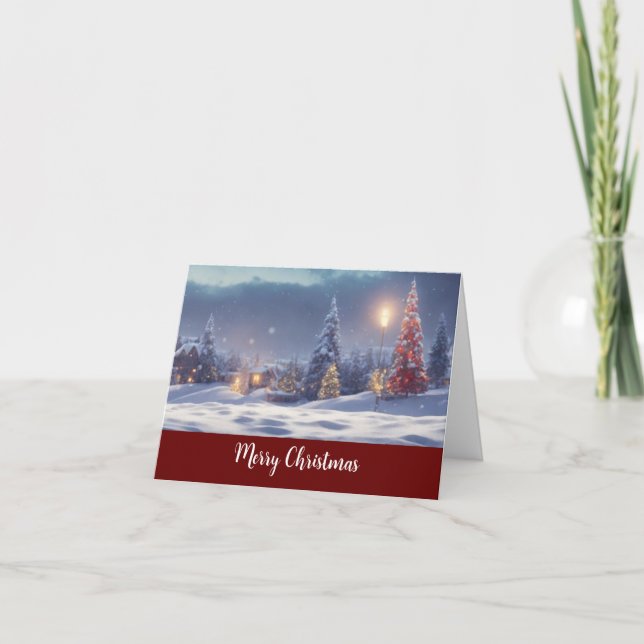 Budget Bulk Business Christmas Cards (Front)