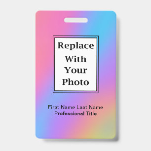 Budget Business Employee Photo ID Badges