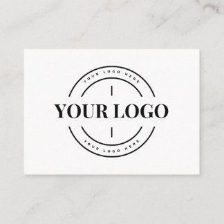 Budget Business Logo Company Custom Thank You Card