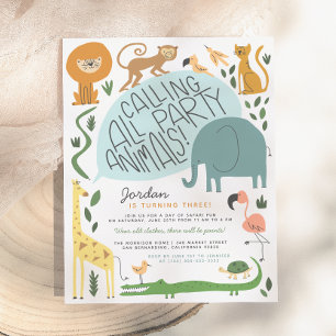 Budget Calling All Party Animals   Birthday Party