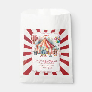 Budget Carnival Circus Show & Animals Birthday Favour Bag