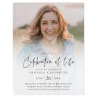 Budget Celebration of Life Memorial Invitation