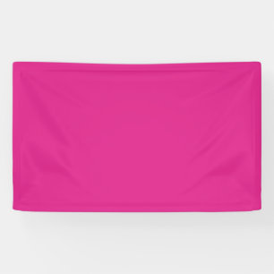 BUDGET CERISE PINK Modern Core Wedding Banner
