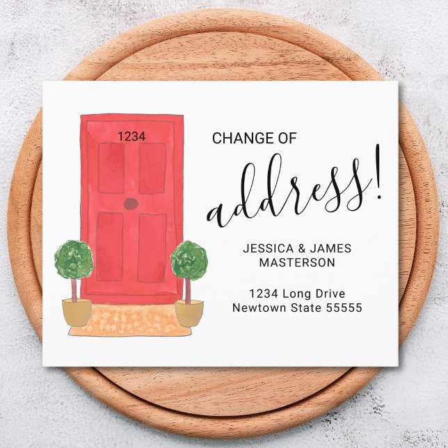 Budget Change Of Address Moving Announcement Card (Creator Uploaded)