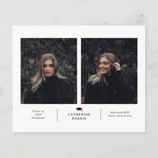 Budget Chic and Stylish Photo Graduation (Front)