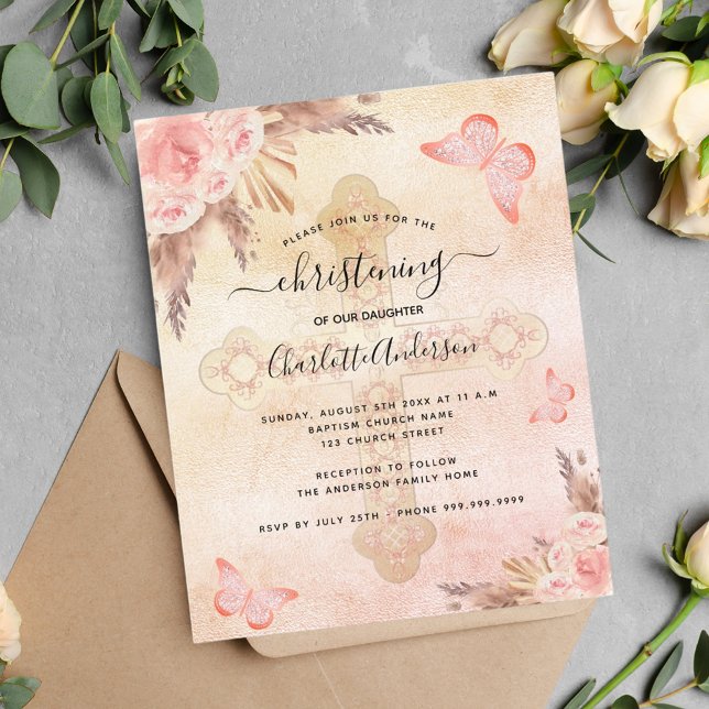 Budget christening pampas grass blush butterfly (Creator Uploaded)