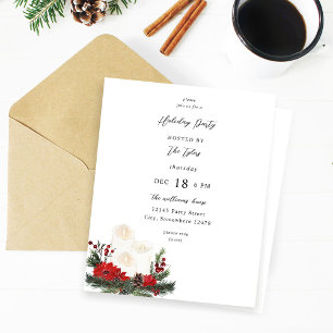 Budget Christmas Berries & Candle Holiday Party