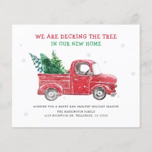 Budget Christmas Holiday Moving Announcement