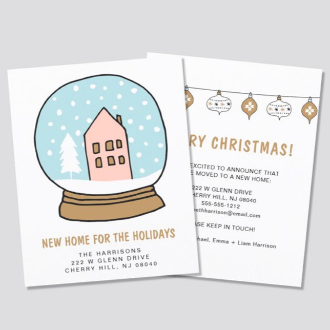 Budget Christmas New Home Holiday Card (Creator Uploaded)