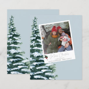 Budget Christmas Tree Holly& Instant Photo Blue V2