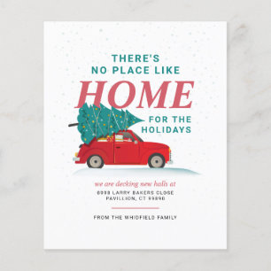 Budget Christmas Tree Red Car We've Moved Moving 