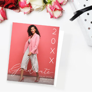 Budget Class Year Graduate Photo Announcement