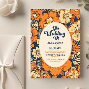 Budget Colourful Modern Groovy Retro 70s Floral We Flyer