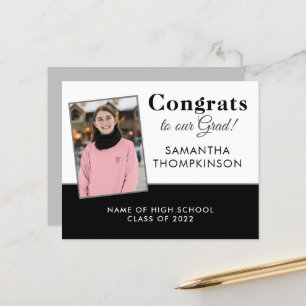 Budget Congrats 2025 Graduate Photo Custom