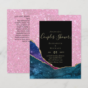 BUDGET Couples BRIDAL SHOWER - AGATE Gold