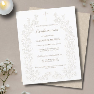  Budget Cross Spanish  Confirmation Confirmacion