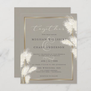 Budget Custom Abby4 Elegant Ivory Pampas Grass