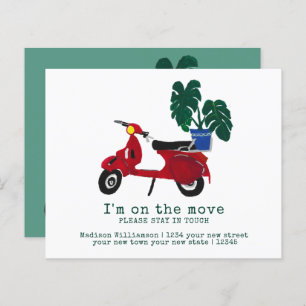 Budget Cute Moving Announcement New Address