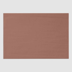 BUDGET Dark Terracotta Monochrome Wedding Tissue Paper