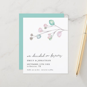 Budget Decided On Forever Leaves Save The Date