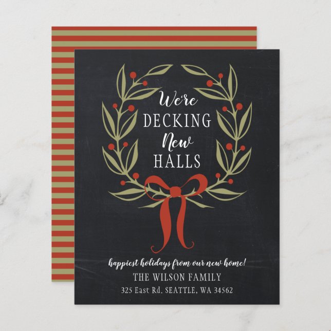 Budget Decking The New Halls Moving Announcement (Front/Back)
