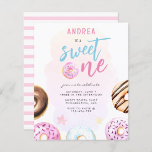 Budget Doughnut Sweet One Girl First Birthday