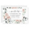 Budget Dusty Pink Floral Save the Date  Invitation
