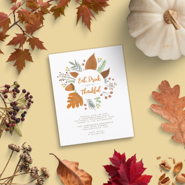 Budget Eat Drink & be Thankful Thanksgiving (Creator Uploaded)