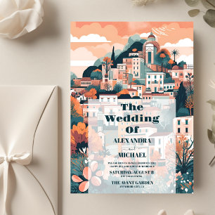 Budget Elegant Italy Capri Destination Wedding Flyer