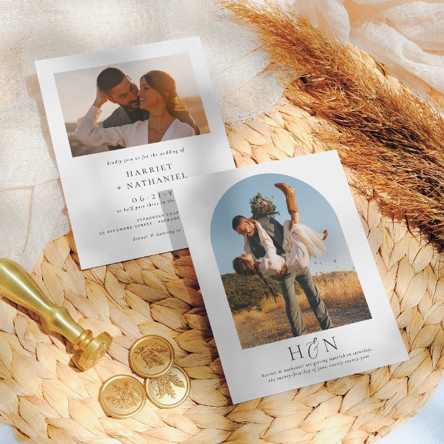 Budget Elegant Romantic Minimalist 2 Photo Wedding (Creator Uploaded)