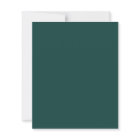 Budget Emerald Green Gold Swirl Wedding Invitation